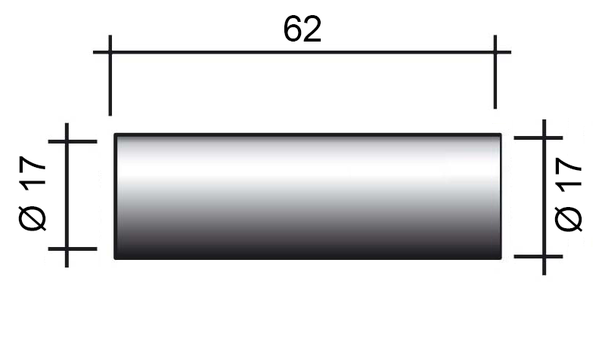 Hubica MIG WT 340 /145.0740.5/ 62mm/17mm/valcová