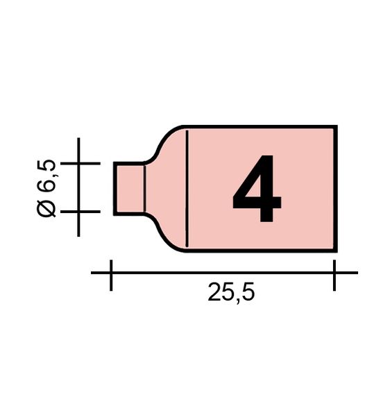 Hubica TIG Gr. 4 6,5 /TC0041/53N58/527.0104.0/01.0317-ZVAR/ TIG9/20