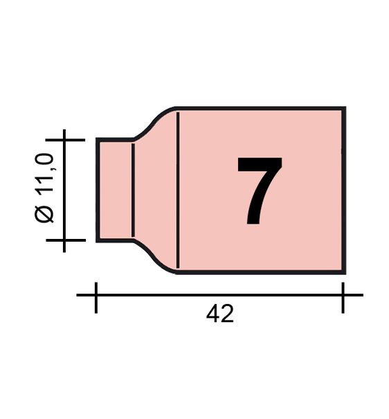 Hubica TIG Gr. 7 11,2/TC0034/54N15/701.0423-ZVAR/ TIG17/18/26