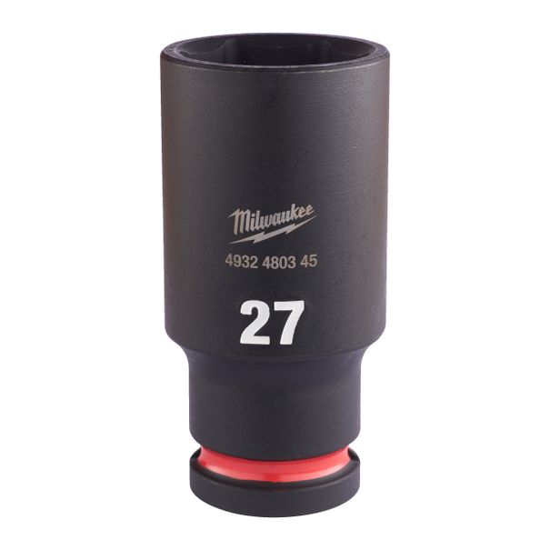 Kľúč nástrčný 1/2" - Hex 27 predĺžený  SHOCKWAVE™ Milwaukee /4932480345/