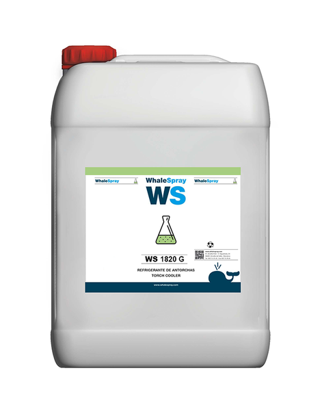 WS 1820 G - Crack 1 Červená penetračná kvapalina WHALE SPRAY (5 L/bal.) ASTM E-165